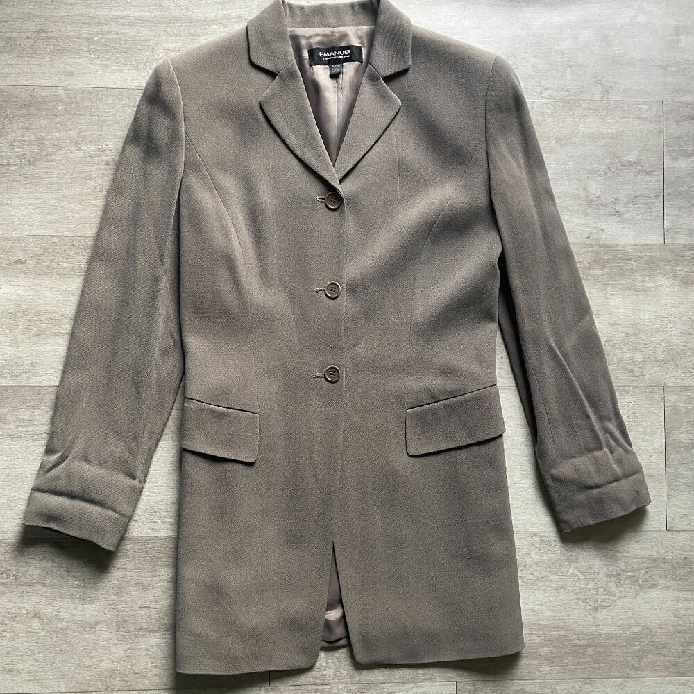 Emanuel Ungaro Gray Vintage Blazer